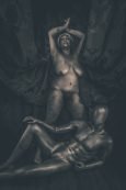Fine art nude black female by Idan Wizen