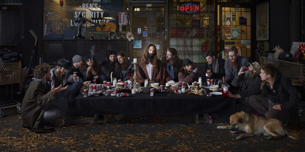 last supper gods of suburbia dina goldstein