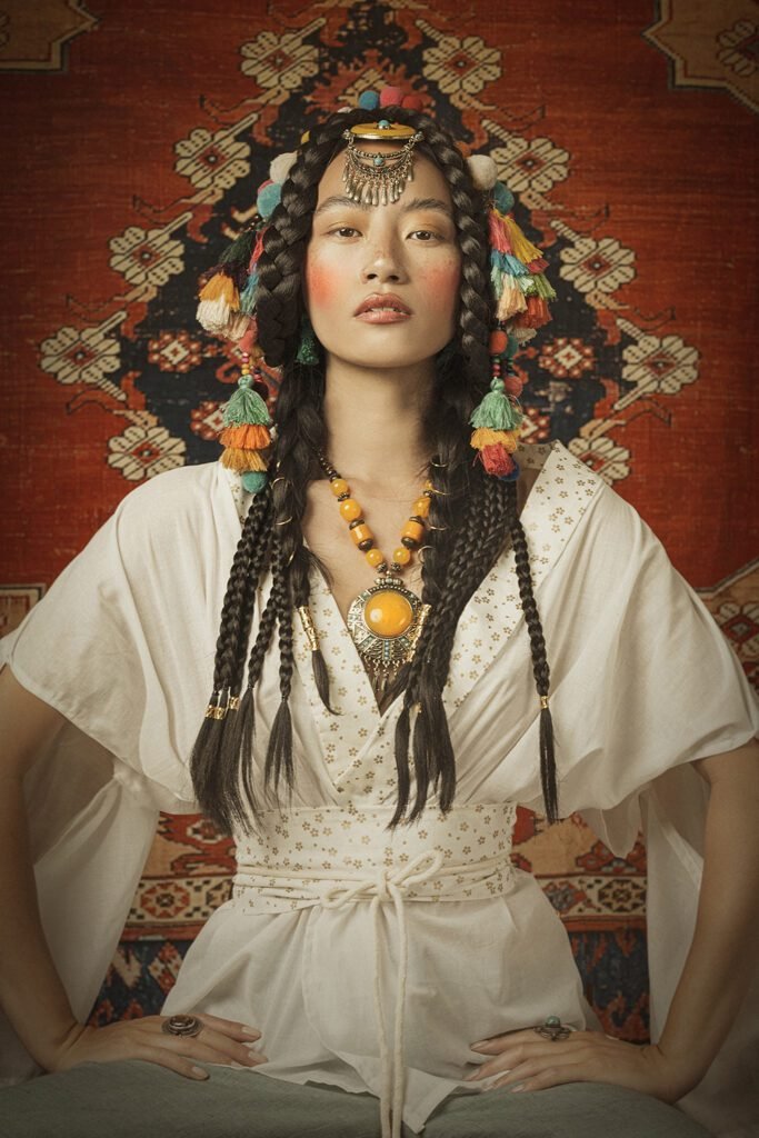 TIBETAN QUEEN par Mathilde Oscar